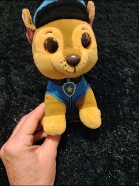 Paw Patrol Chase Plush in Brown and Blue